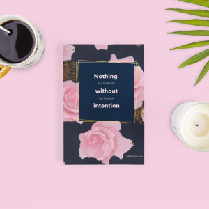 Elegant 6x9 lined journaling notebook for inspired writing by HeartSwapz