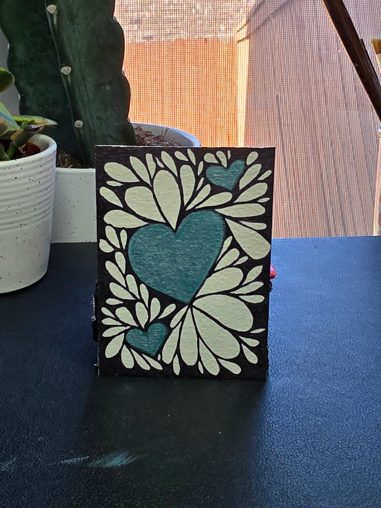 Pocket art kit ATC trading cards spread layout 2.5x3.5